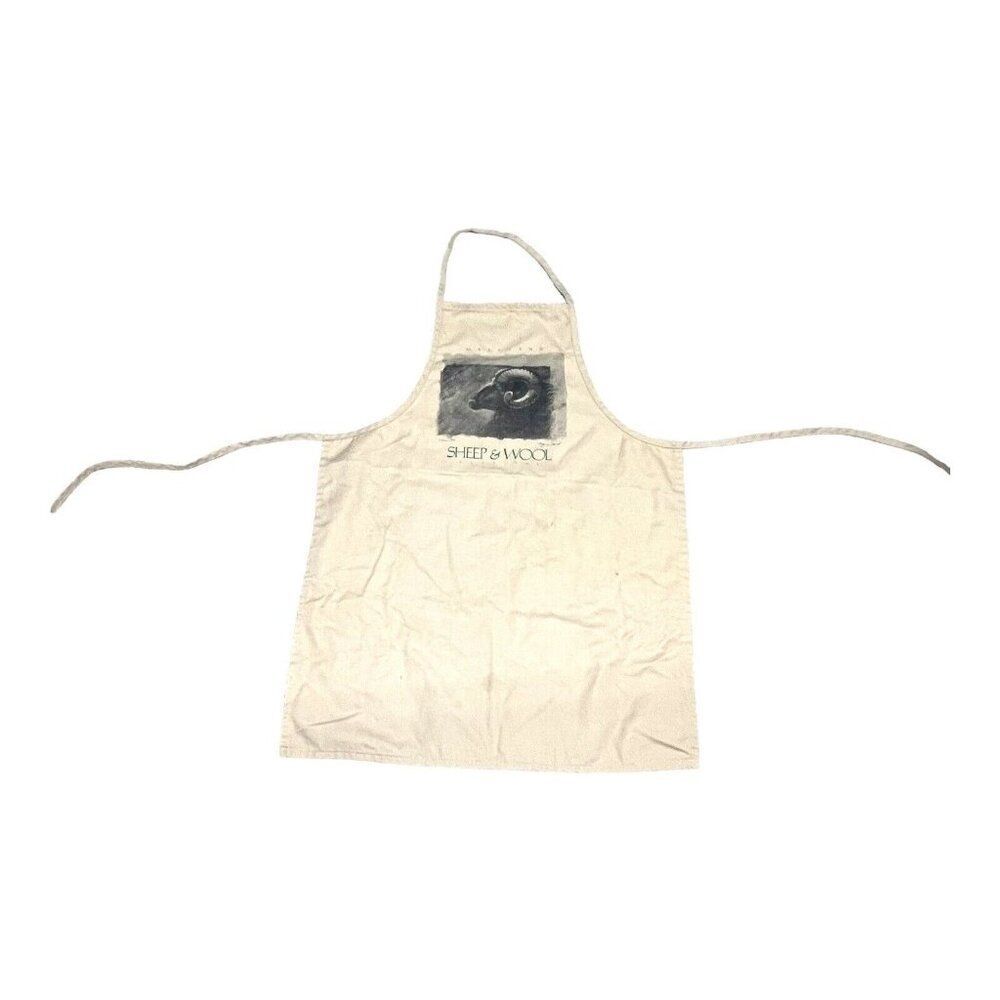 Vintage Farm Augusta Sportswear Maryland Sheep And Wool Festival Apron Made USA
